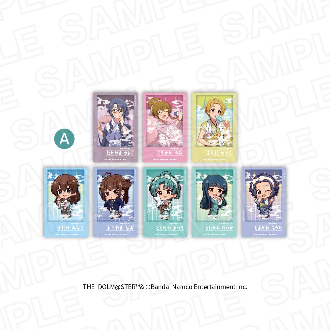 アイドルマスター ミリオンライブ！　ほ？っとひと息 銭湯HANABI団ver.　トレーディングインスタントフォト風カード A(BOX)
