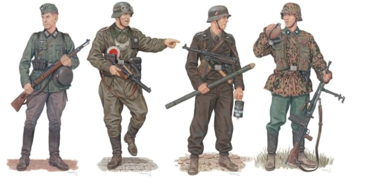 ドラゴン 1/35 WW.II ドイツ軍 西への進撃 西部戦線1940 【DR6703】 (プラモデル)