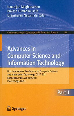 This volume constitutes the first of three parts of the refereed proceedings of the First International Conference on Computer Science and Information Technology, CCSIT 2010, held in Bangalore, India, in January 2011.The 59 revised full papers presented in this volume were carefully reviewed and selected. The papers are organized in topical sections on distributed and parallel systems and algorithms; DSP, image processing, pattern recognition, and multimedia; software engineering; database and data Mining; as well as soft computing, such as AI, neural networks, fuzzy systems, etc.