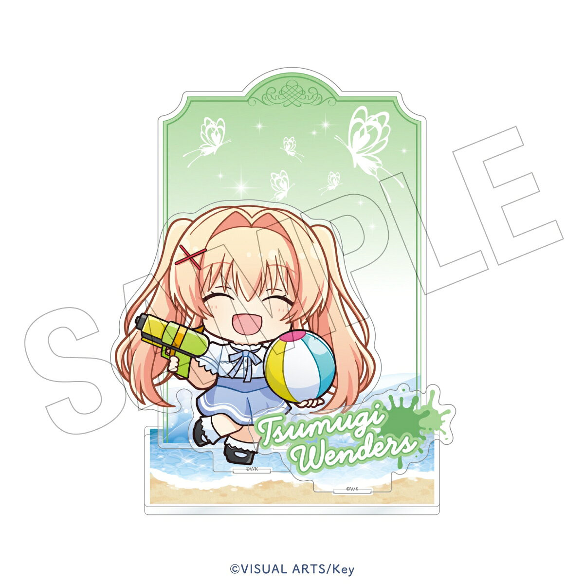 Summer Pockets REFLECTION BLUE　＜水遊び＞　BIGアクリルスタンド（紬ヴェンダース）