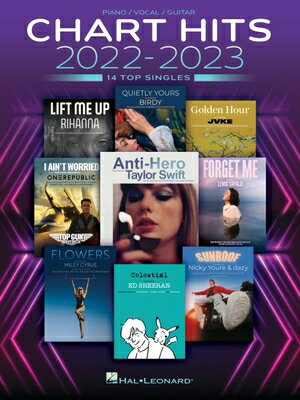 Chart Hits of 2022-2023 - Piano/Vocal/Guitar Songbook CHART HITS OF 2022-2023 - PIAN [ ー ]