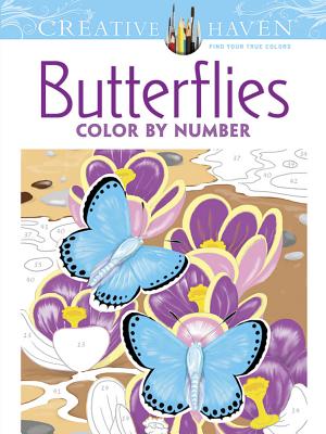 BUTERFLIES:COLOR BY NUMBER(P)