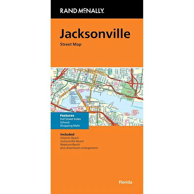 Rand McNally Jacksonville FL Street Map MAP-RM JACKSONVILLE FL STREET 