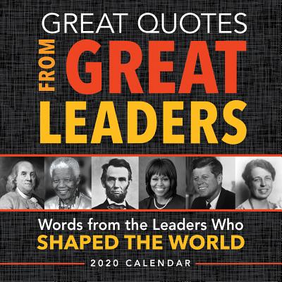 2020 Great Quotes from Great Leaders Boxed Calendar 2020 GRT QUOTES FROM GRT LEADE [ Sourcebooks ]