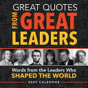 2020 Great Quotes from Great Leaders Boxed Calendar 2020 GRT QUOTES FROM GRT LEADE Sourcebooks