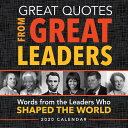 2020 Great Quotes from Great Leaders Boxed Calendar 2020 GRT QUOTES FROM GRT LEA...