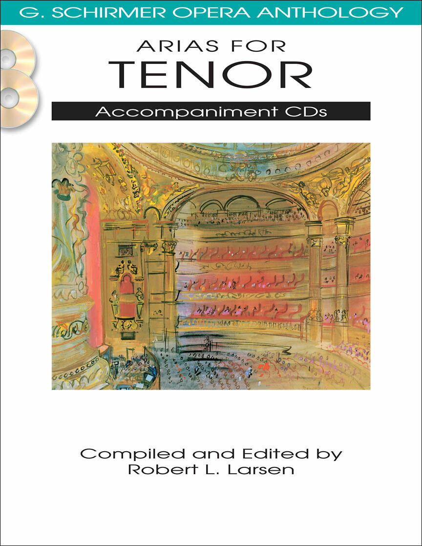 【輸入楽譜】オペラ・アンソロジー: テノール・アリア集/Larsen編: 伴奏CD2枚組