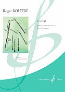 【輸入楽譜】ブートリー, Roger: フェスティヴァル〜4本のクラリネットのための