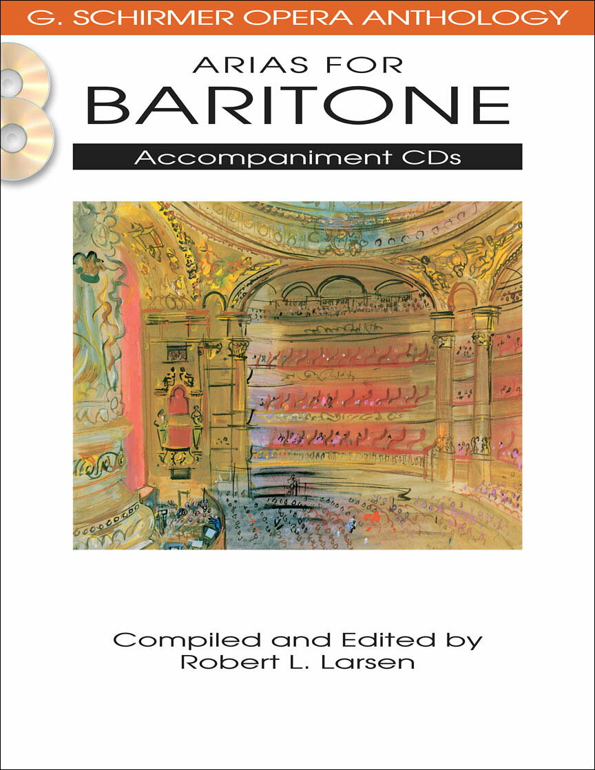 【輸入楽譜】オペラ・アンソロジー: バリトン・アリア集/Larsen編: 伴奏CD2枚組