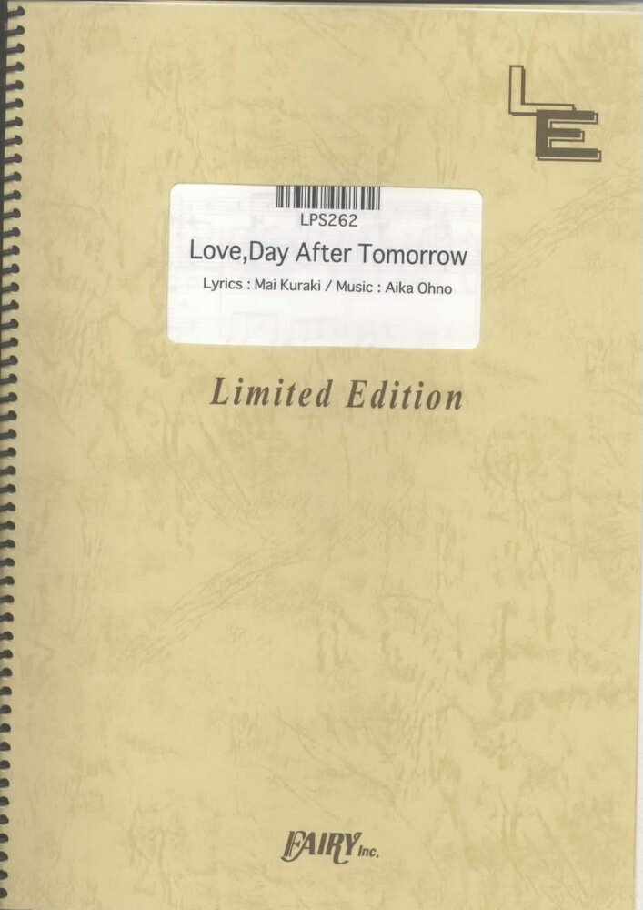 LPS262　Love，Day　After　Tomorrow／倉木麻衣