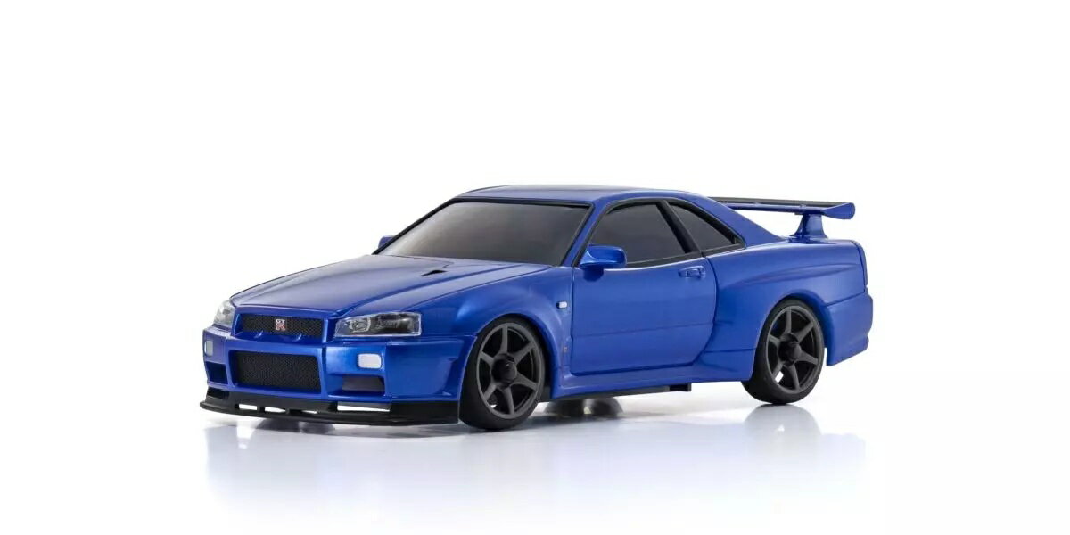 MINI-Z ASC MA020 スカイライン GT-R R34 メタリックブルー 【MZP487MB】 (ホビーラジコン オプションパーツ)