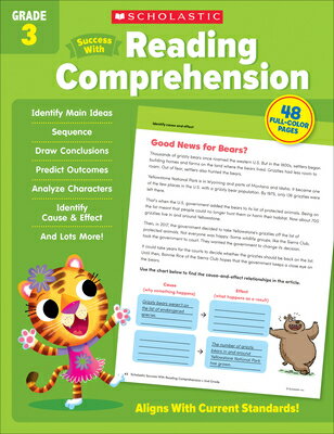 Scholastic Success with Reading Comprehension Grade 3 Workbook SCHOLASTIC SUCCESS W/READ-GRD3 