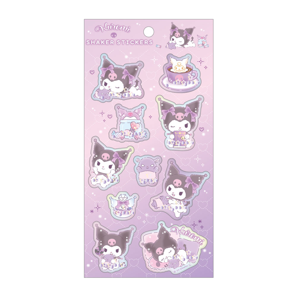 サンリオシェイカーステッカーズ　ときめきワールド／クロミ...