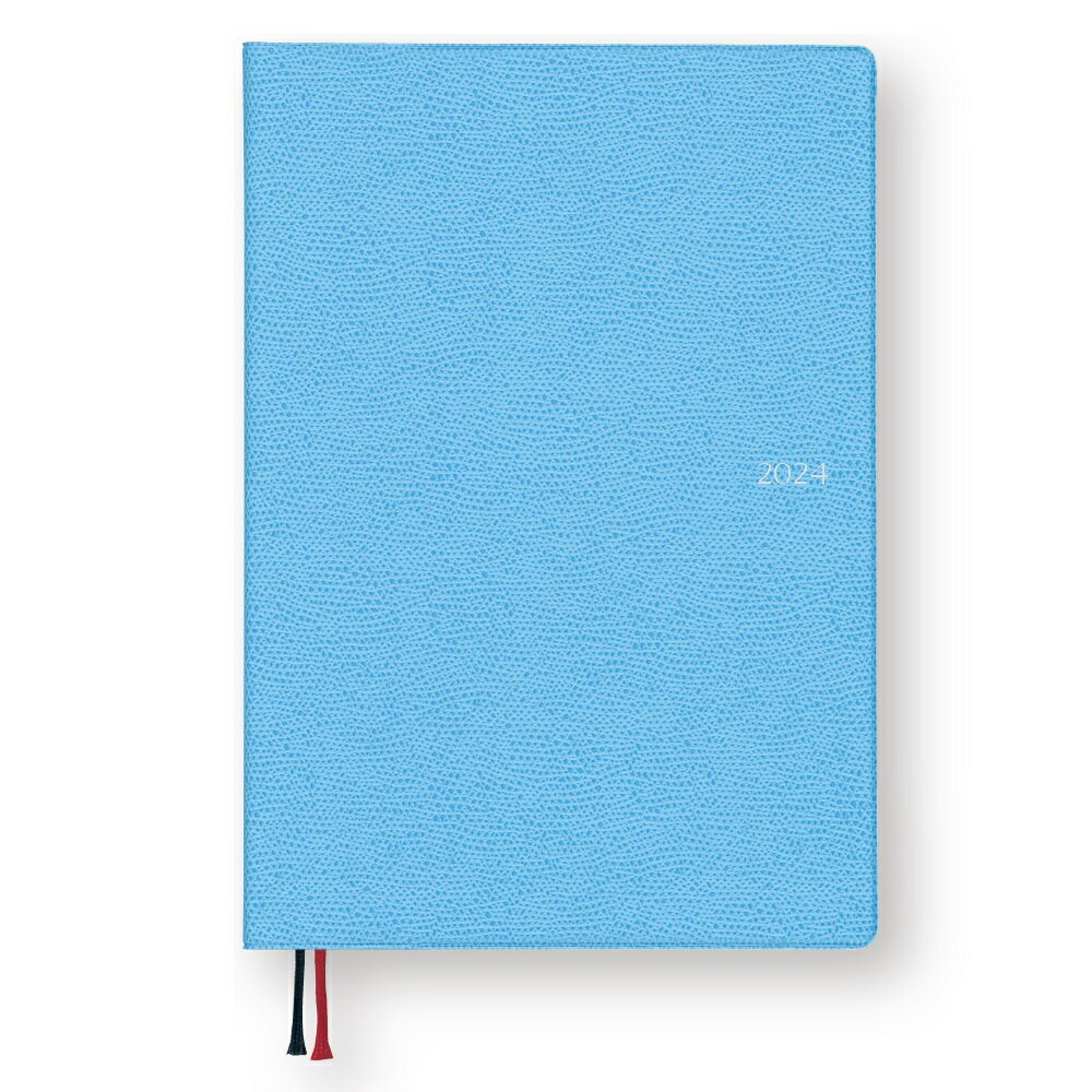 24-25 アポイント デスク A5 1Wバーチカル 青