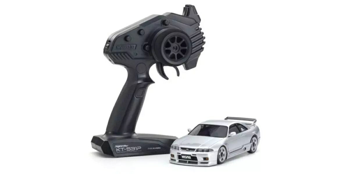 MINI-Z MA-020 r/s ニッサン スカイライン GT-R ニスモ R33 シルバー 【32659S】 (ホビーラジコン 完成品)