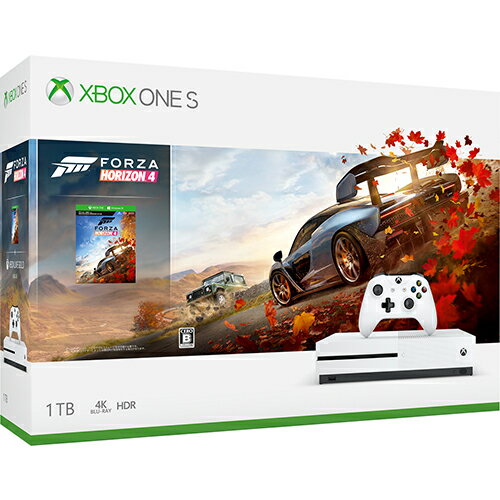 Xbox One S 1 TB (Forza Horizon 4 同梱版)の画像