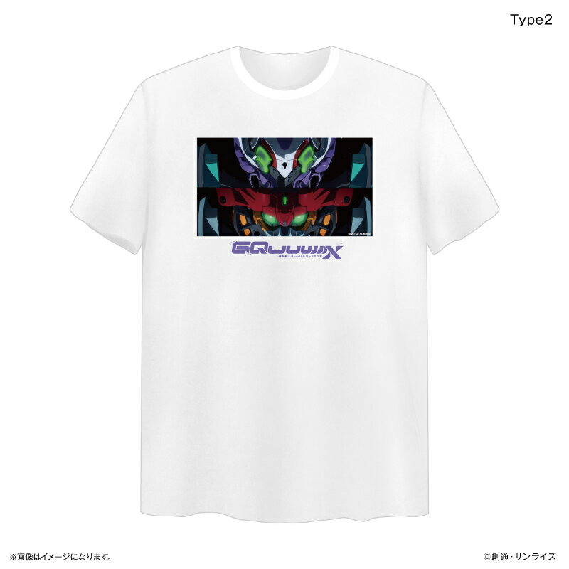 『機動戦士Gundam GQuuuuuuX』 ビッグシルエットTシャツ Type2
