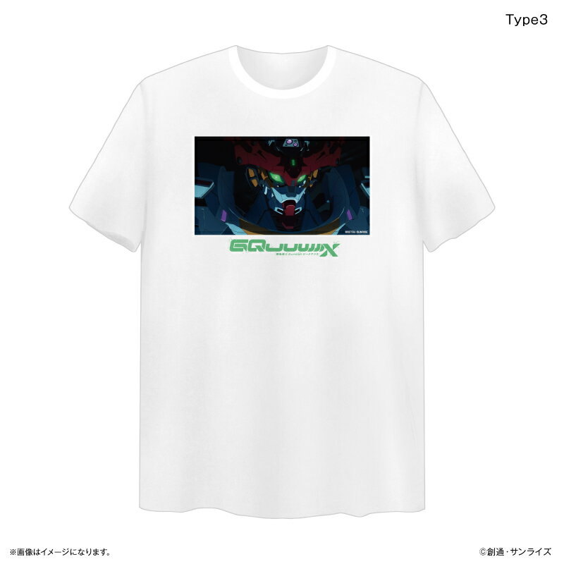 『機動戦士Gundam GQuuuuuuX』 ビッグシルエットTシャツ Type3