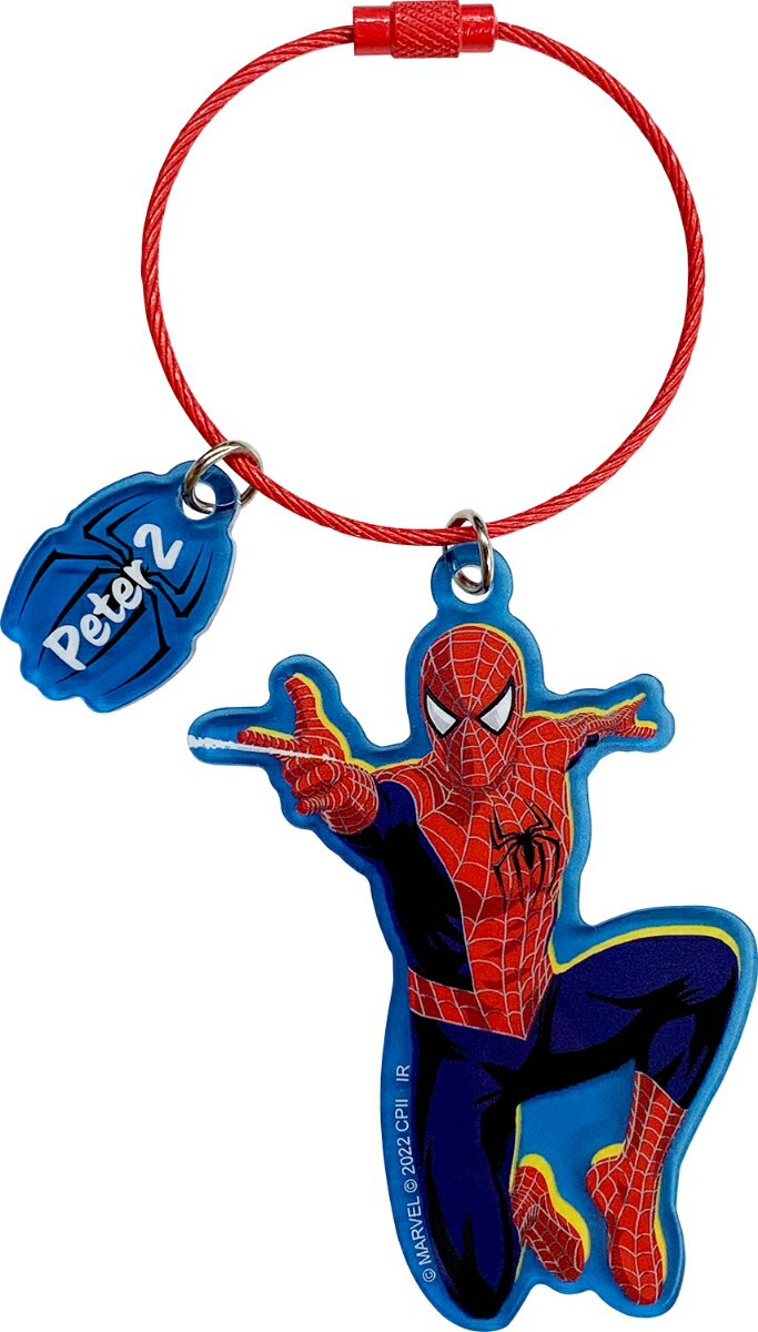 スパイダーマン3　2連アクリルキーホルダー（Peter2）
