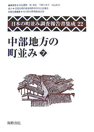 日本の町並み調査報告書集成（第22巻）