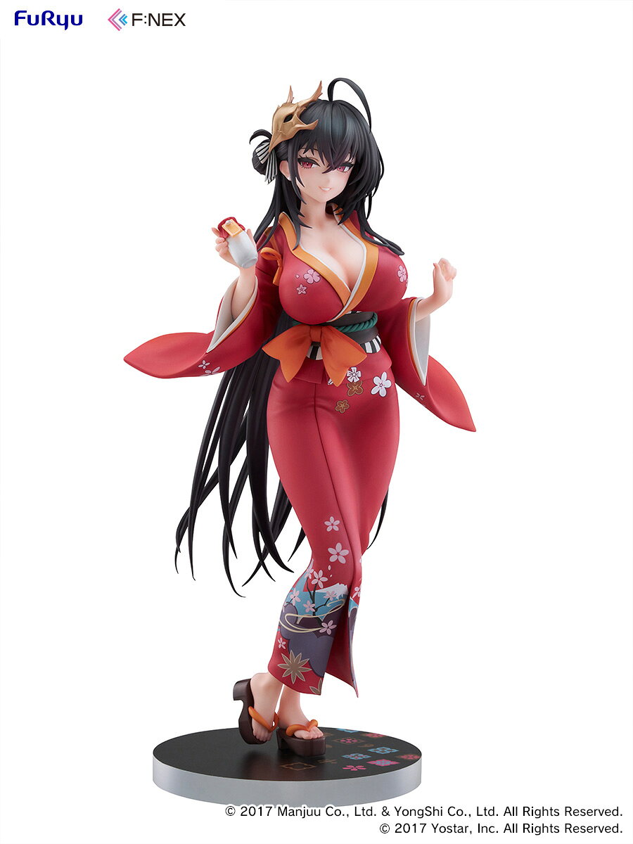 【21,450円】『アズールレーン』 大鳳 浴衣ver. 1/7スケールフィギュア 【AMU-FNX1252】 (塗装済み完成品フィギュア)