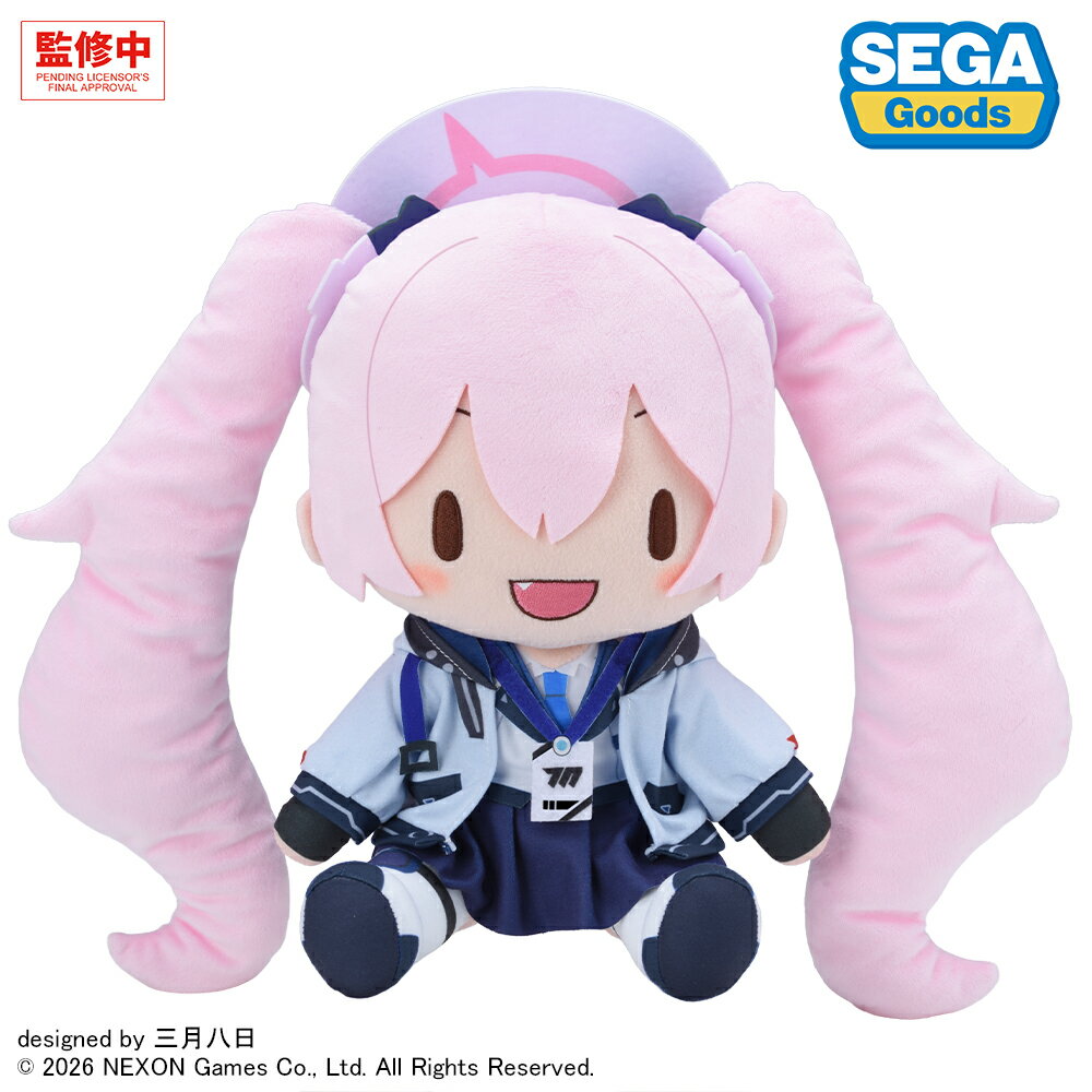ブルーアーカイブ　コユキ　ふわぷち　ぬいぐるみ（L）