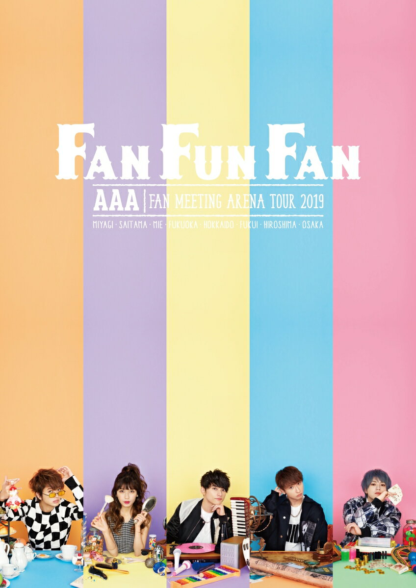 AAA FAN MEETING ARENA TOUR 2019 ～FAN FUN FAN～(スマプラ対応)【Blu-ray】