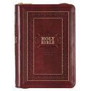 KJV Holy Bible, Compact Large Print Faux Leather Red Letter Edition - Ribbon Marker, King James Vers KJV HOLY BIBLE COMPACT LP FAUX ー