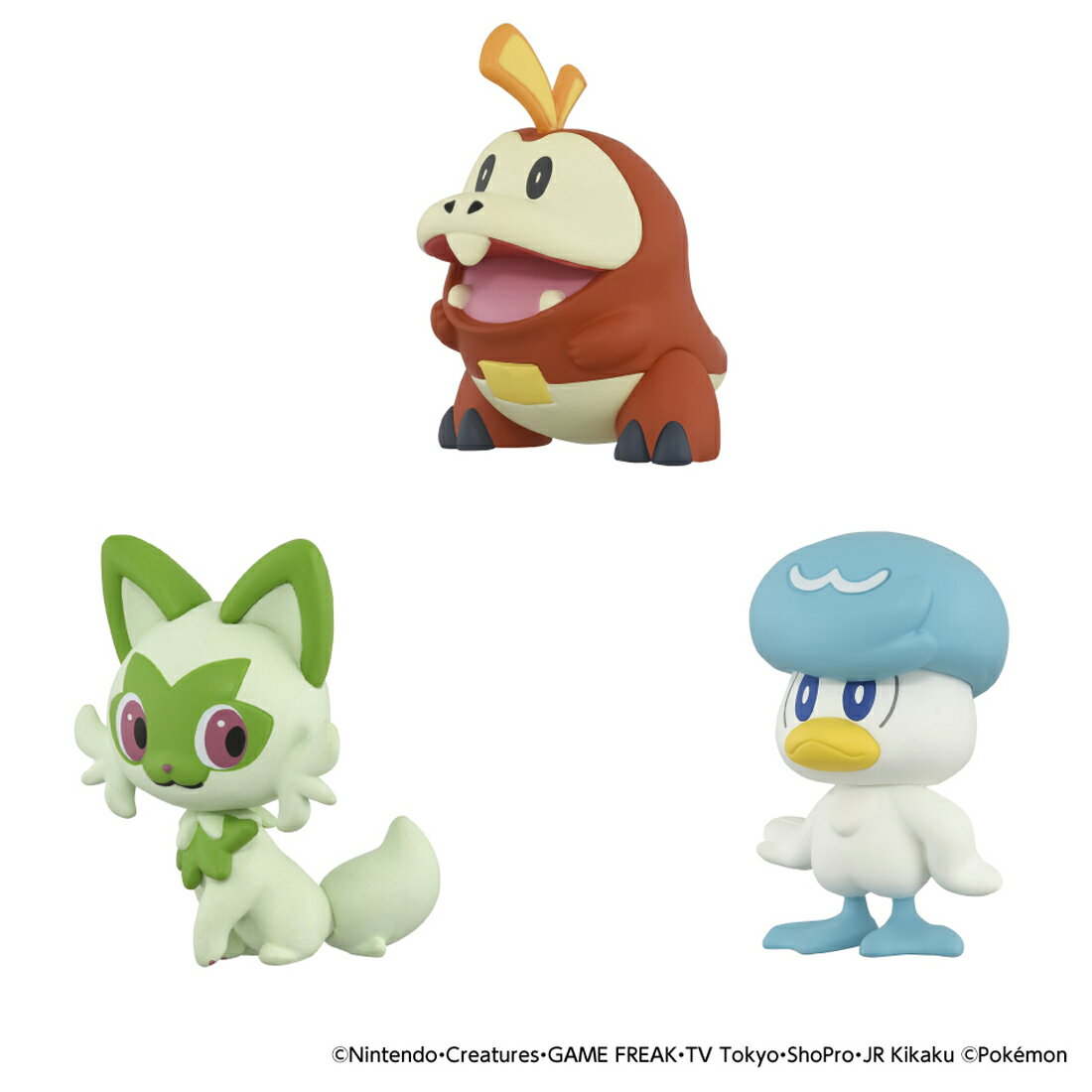 ポケットモンスター ポケモン30周年記念 モンコレ旅立ちの3匹セット パルデア地方のサブ画像 2
