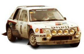 ノレブ 1/18 プジョー 205 T16 1985年モンテカルロラリー #8 Bruno Saby 【184865】 (ミニカー)