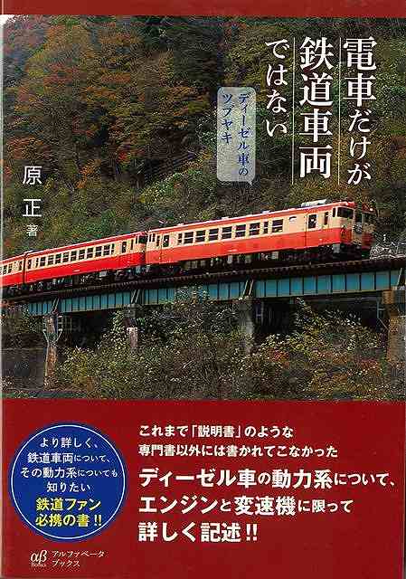 鉄道車両の技術解説書はこれまでも多数出版されているが、最近の多くの書籍は電気車両を中心に書かれているものがほとんどで、ディーゼル車については付け足し程度の扱いで済まされている。本書では、これまで「説明書」のような専門書以外には書かれてこなかったディーゼル車の動力系について、エンジンと変速機に限って詳しく記述する。より詳しく、鉄道車両について、その動力系についても知りたい鉄道ファン必携の書！！