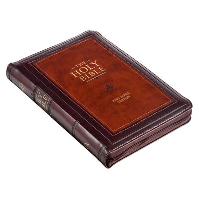 KJV Holy Bible, Compact Faux Leather Red Letter Edition - Ribbon Marker, King James Version, Burgund KJV HOLY BIBLE COMPACT FAUX LE ー
