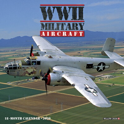 WWII Military Aircraft 2020 Mini Wall Calendar