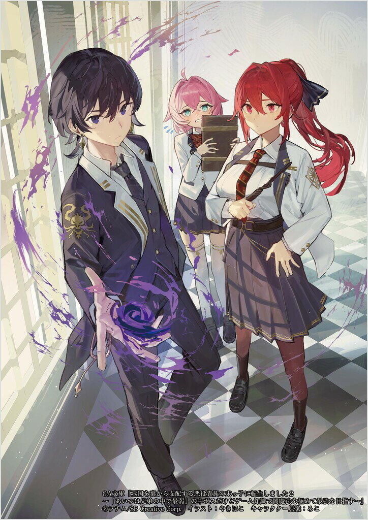 王国を裏から支配する悪役貴族の末っ子に転生しました2　〜「あいつは兄弟の中で最弱」の中ボスだけどゲーム知識で闇魔法を極めて最強を目指す〜