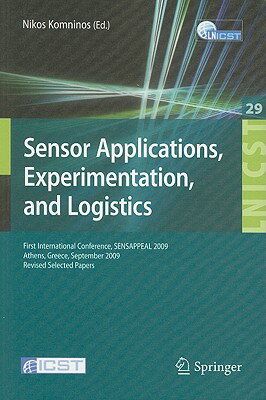 This book constitutes the thoroughly refereed post-conference proceedings of the First International Conference, SENSAPPEAL 2009, held in Athens, Greece, in September 2009. The 12 revised full papers were carefully reviewed and selected from 24 submissions. The papers cover various topics such as WSN for fire hazard detection and monitoring, WSN for precision horticulture, a nephelometric turbidity system for monitoring residential drinking water quality, deployment of a wireless ultrasonic sensor array for psychological monitoring, WISEBED: an open large-scale wireless sensor network testbed, SmartEN: a Marie Curie research framework for WSN in smart management of the human environment, embedded web server for the AVR butterfly enabling immediate access to wireless sensor node readings, as well as TinySPOTComm: facilitating communication over IEEE 802.15.4 between Sun SPOTs and TinyOS-based motes.