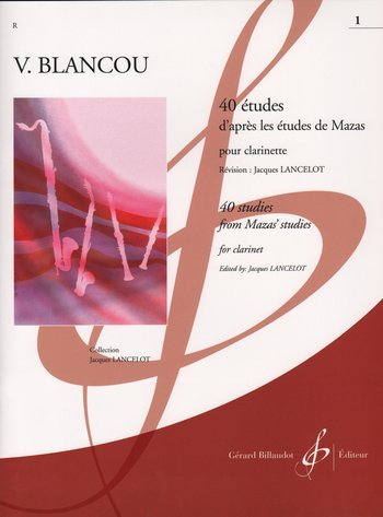 【輸入楽譜】ブランクー Victor: 40の旋律的で発展的な練習曲 第2巻/ランスロ [ ブランクー Victor ]