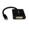 Mini DisplayPort - DVI 変換アダプタ。Mini DisplayPortビデオソース（ MacBook、Microsoft Surface ProなどのMini DisplayPort対応機器）をDVIモニタ、プロジェクター、ディスプレイに接続します。Mini DisplayPort対応モニタにアップグレードするコストが不要になります。

このアダプタは、Intel ThunderboltI／Oとの互換性も提供します（ThunderboltI／Oポートから対応DisplayPortに直接接続する場合）。最大解像度は1920x1200（WUXGA）で、HDCP規格に準拠しています。

このアダプタは、DP++（DisplayPort++）を必要とするパッシブアダプタであるため、DVIやHDMI信号もポートを介してパススルーすることができます。

StarTech.comでは3年間保証と無期限無料技術サポートを提供しています。