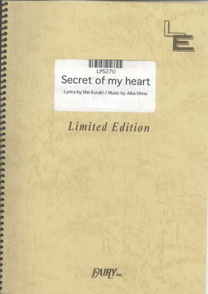 LPS270　Secret　of　my　heart／倉木麻衣