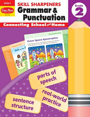 Skill Sharpeners: Grammar Punctuation, Grade 2 Workbook SKILL SHARPENERS GRAMMAR PUN （Skill Sharpeners Grammar and Punctuation） Evan-Moor Educational Publishers