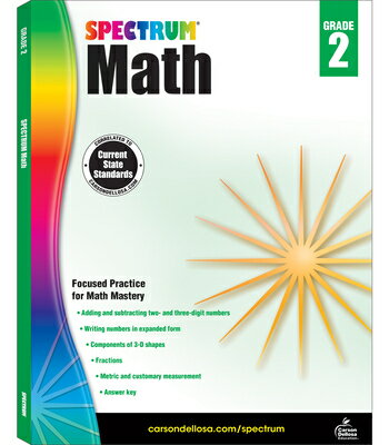 Spectrum Math Workbook, Grade 2 SPECTRUM MATH WORKBK GRD 2 （Spectrum） Spectrum