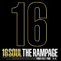 2024年1月25日にTHE RAMPAGE 初のBEST ALBUMが2作同時で発売が決定！

UP BEST『16SOUL』のCDには、リード曲「SOLDIER LOVE」を含む全17曲が収録！リード曲以外の16曲はファン投票によって決定された。