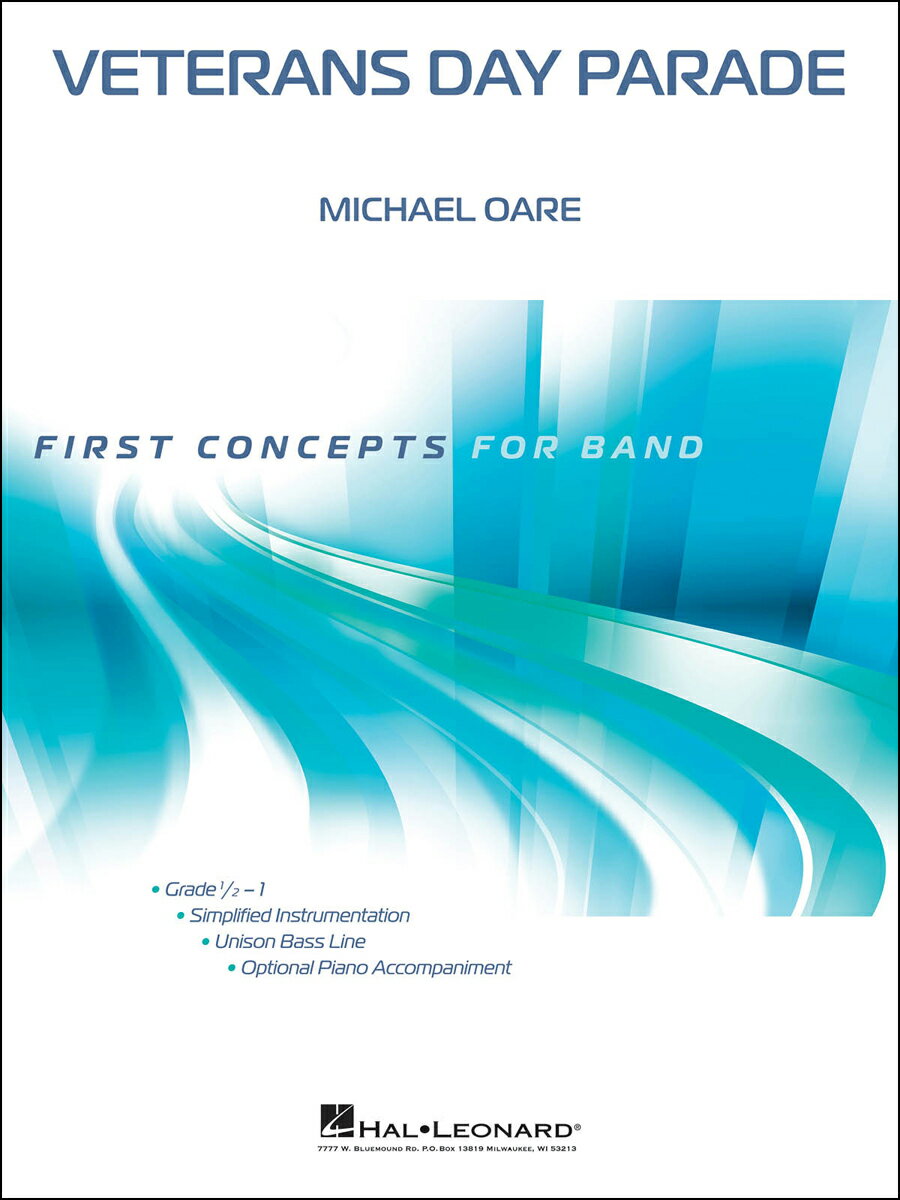 【輸入楽譜】オーレ, Michael: ベテランズ・デイ・パレード: スコアとパート譜セット
