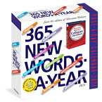 365 New Words-A-Year Page-A-Day Calendar 2024: From the Editors of Merriam-Webster 365 NEW WORDS-A-YEAR PAGE-A-DA [ Workman Calendars ]