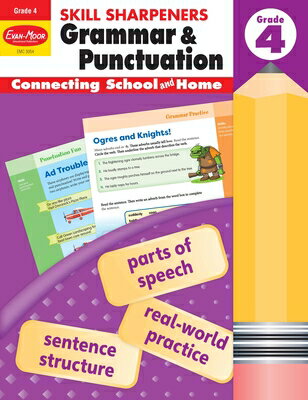 Skill Sharpeners: Grammar & Punctuation, Grade 4 Workbook SKILL SHARPENERS GRAMMAR & PUN （Skill Sharpeners Grammar and Punctuation） 