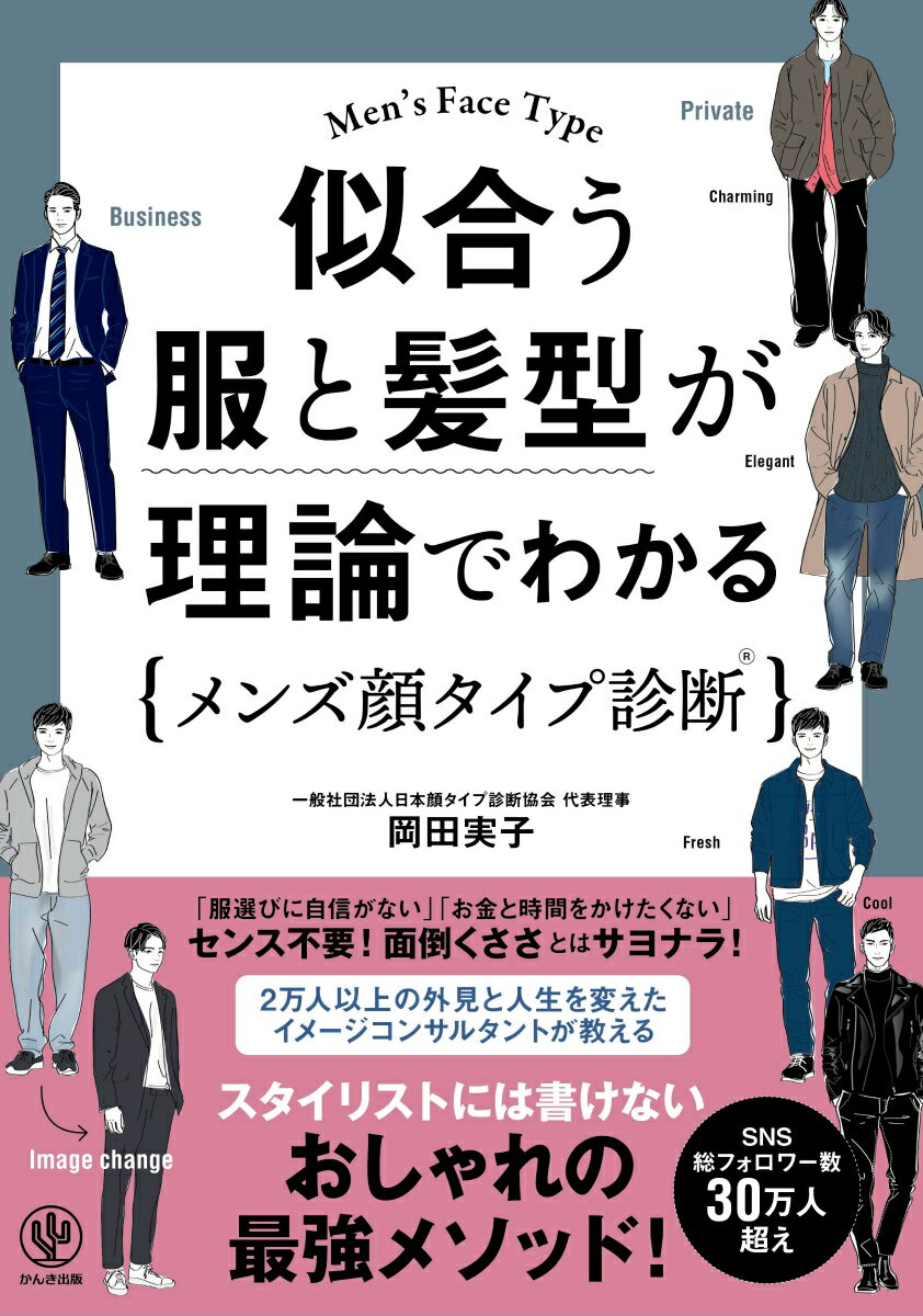 似合う服と髪型が理論でわかるメンズ顔タイプ診断®