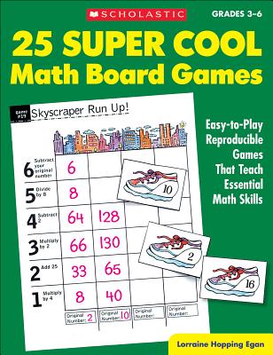 A snap to make and easy to play, each of these board games builds key skills and provides a fun break from routine math lessons. Test scores will soar as students work with multiplication, division, fractions, probability, estimation, and mental math--while having fun. (Consumable)