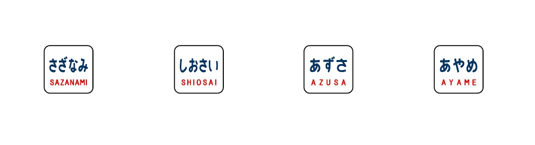 TOMIX トレインマーク（183 0系用・文字） 【872】 (鉄道模型 Nゲージ)