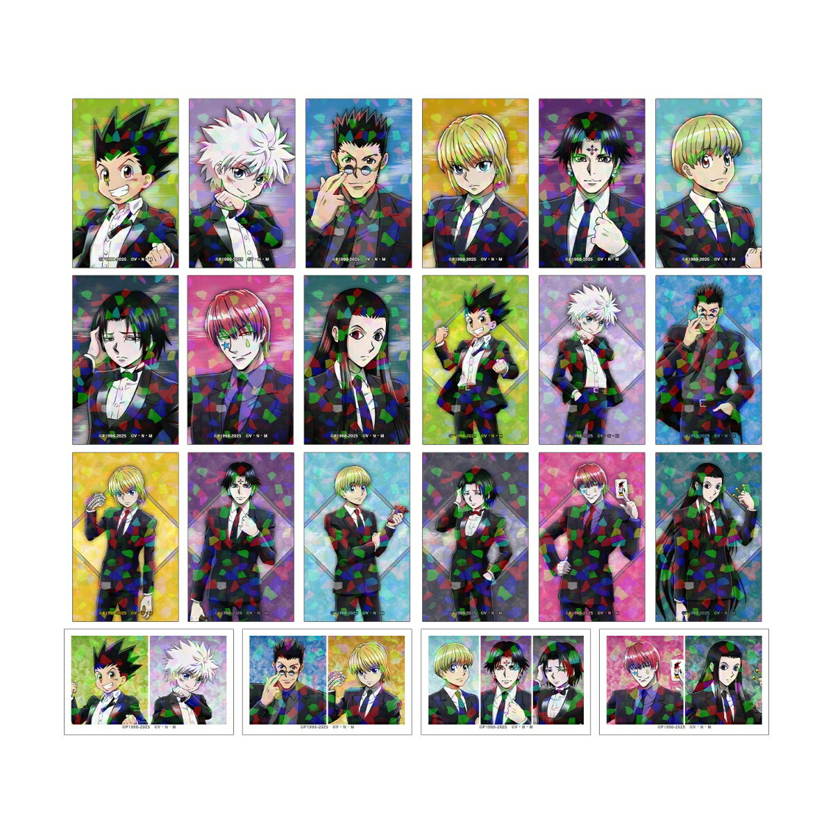 HUNTER×HUNTER描き下ろし スーツ(戦闘後)ver. トレーディングホログラムイラストカード(BOX＝22入)