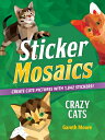 Sticker Mosaics: Crazy Cats: Create Cute Pictures with 1,842 Stickers STICKER MOSAICS CRAZY CATS （Sticker Mosaics） Gareth Moore