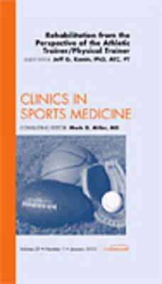 Part one of a two-part series dedicated to Rehabilitation, this issue explores rehab from the perspective of the Athletic Trainer and Physical Trainer. Guest Editor Dr. Jeff Konin of the University of South Florida's Department of Orthopedic Surgery and his team of contributors discuss key subjects, such as the rehabilitation referral, return to play criteria, strength and conditioning, the future of rehab, concussion, and of course, rehabilitaion of specific areas of the body including the shoulder, elbow, knee, hip, and more.